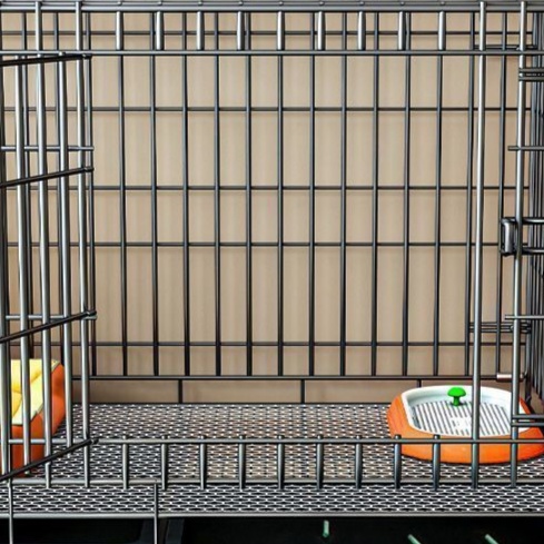 ペットケージ 引き出しトレー付き大型犬ケージ 折り畳み式