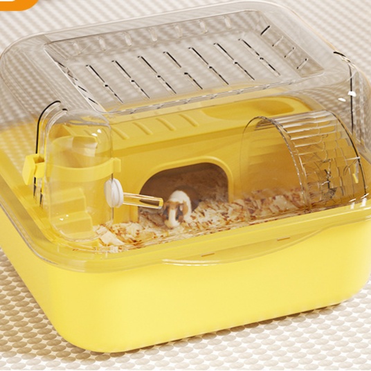 ペットケージ 透明天窓付き小動物用飼育ケージ