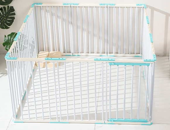 ペットケージ 強化加固型犬用囲い 5cm間隔密集設計 大型活動空間