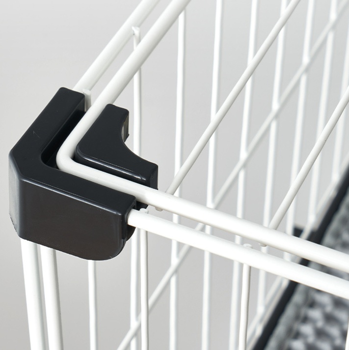 ペットケージ 多層式大型猫ケージ 縦型組立式ハンモック付き 高さ120センチ