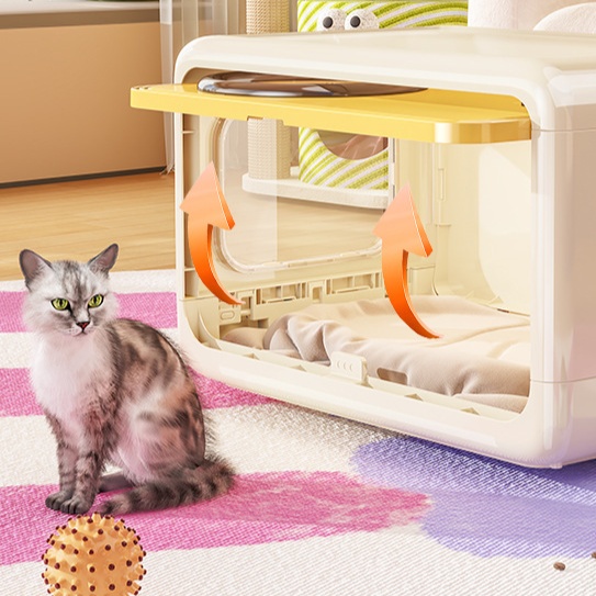 ペットケージ 多段式組み立て式猫用休息空間ケージ