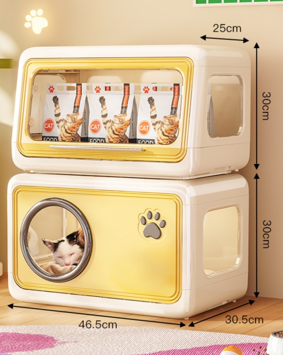 ペットケージ 多段式組み立て式猫用休息空間ケージ
