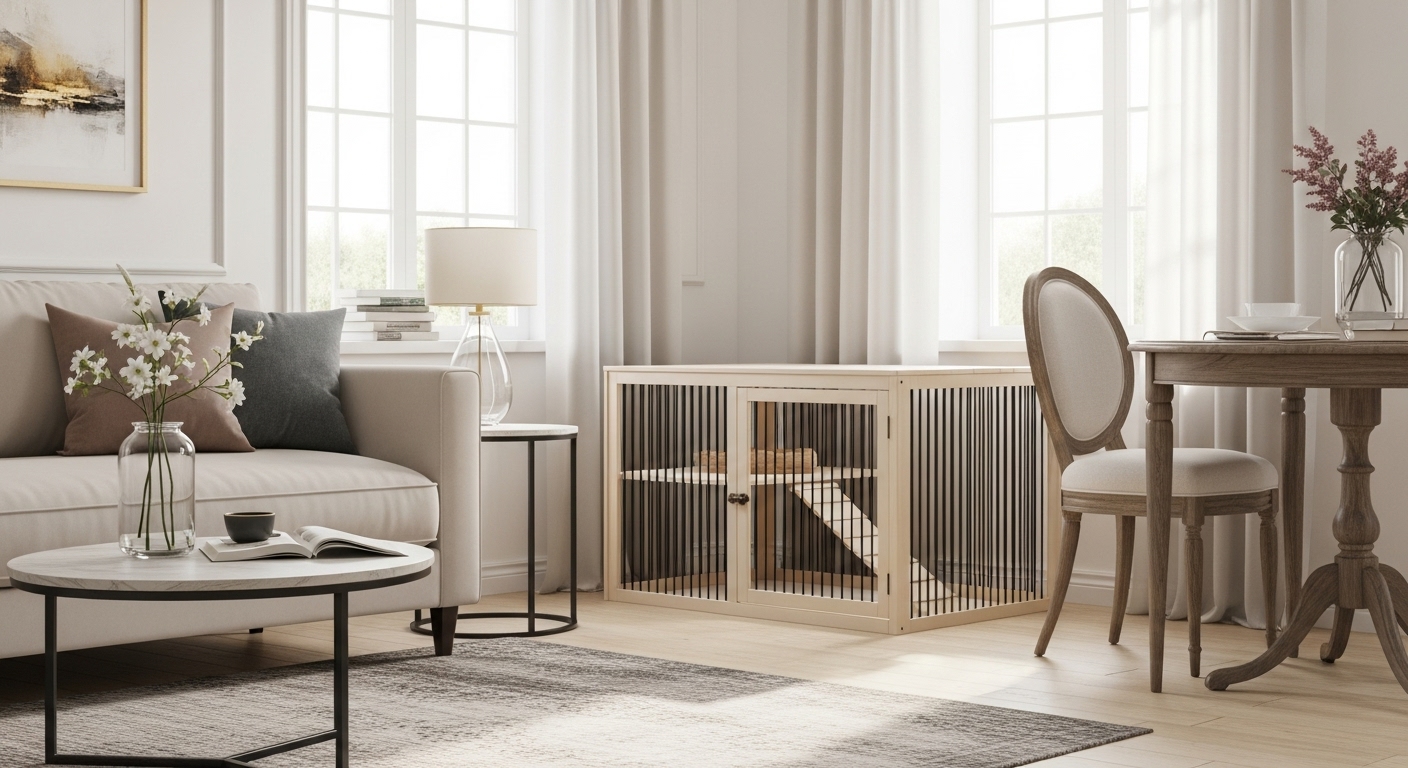 【インテリアに馴染む】おしゃれなペットケージの選び方とおすすめ商品