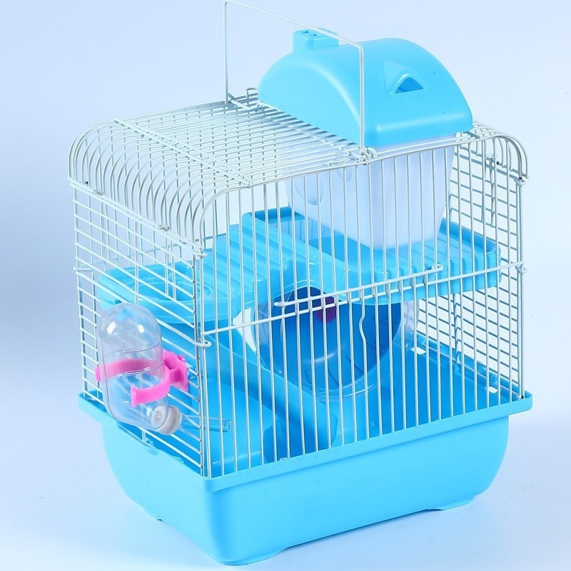 ペットケージ 二階建て快適小動物用飼育ケージ給水器付き