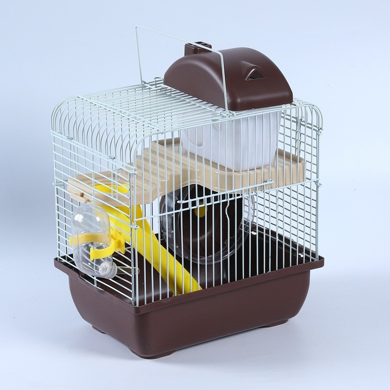 ペットケージ 二階建て快適小動物用飼育ケージ給水器付き