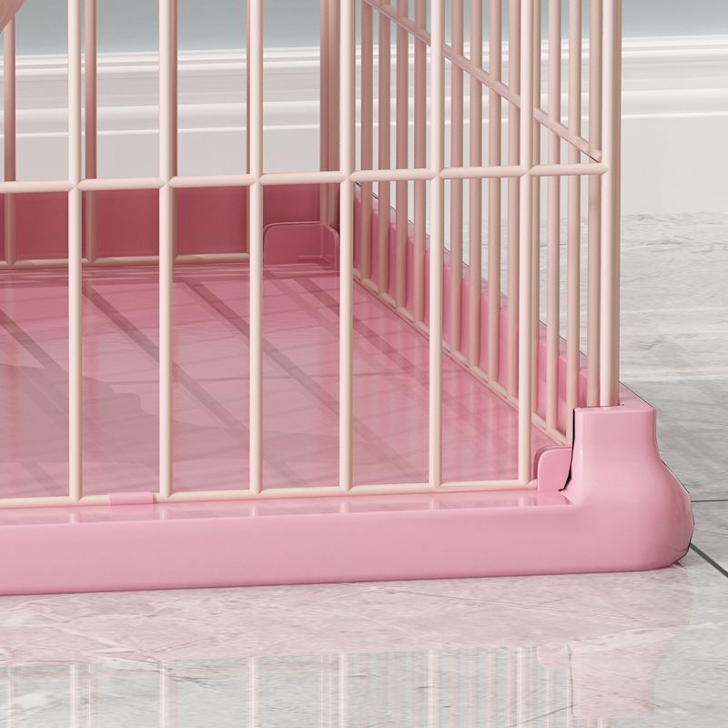 ペットケージ 中型犬対応室内用犬ケージ格子扉付き