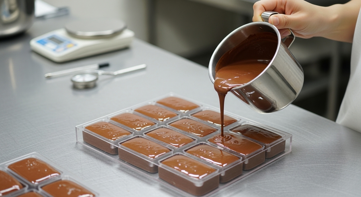 チョコレート製造工程を図解で解説！カカオ豆から板チョコができるまで