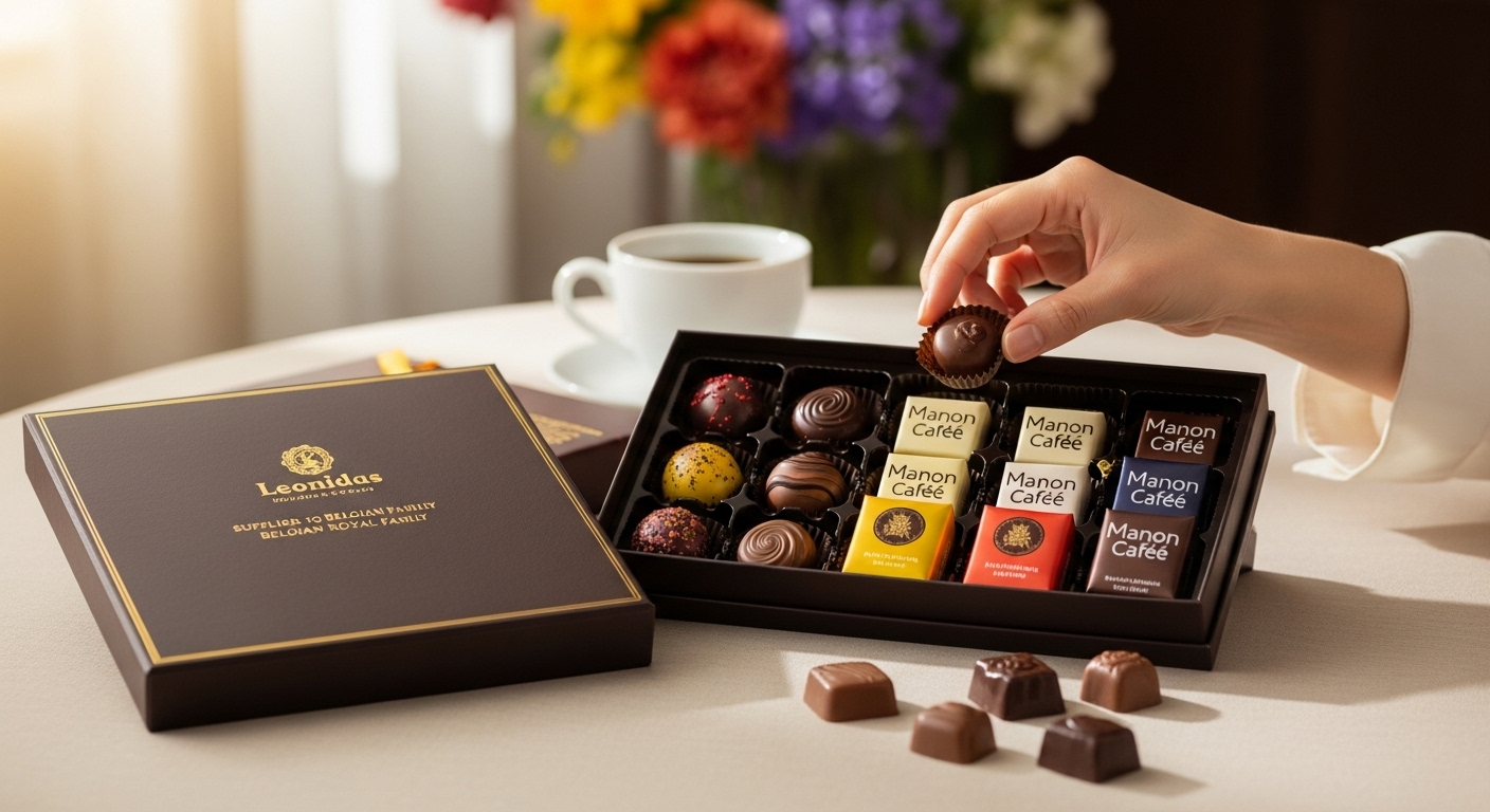 レオニダス完全ガイド｜マノンカフェ等人気商品と店舗・通販情報