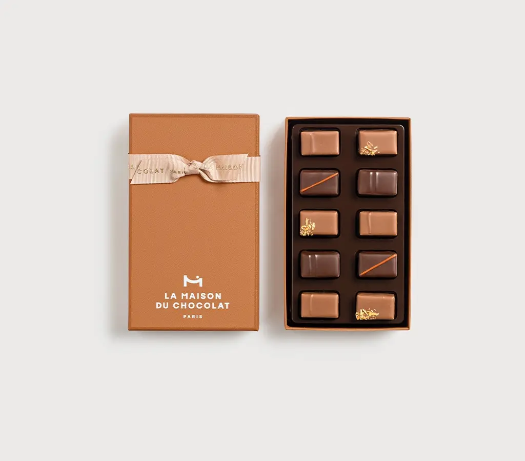 メイン画像:0枚目:La maison du chocolat　プラリネ 10粒入