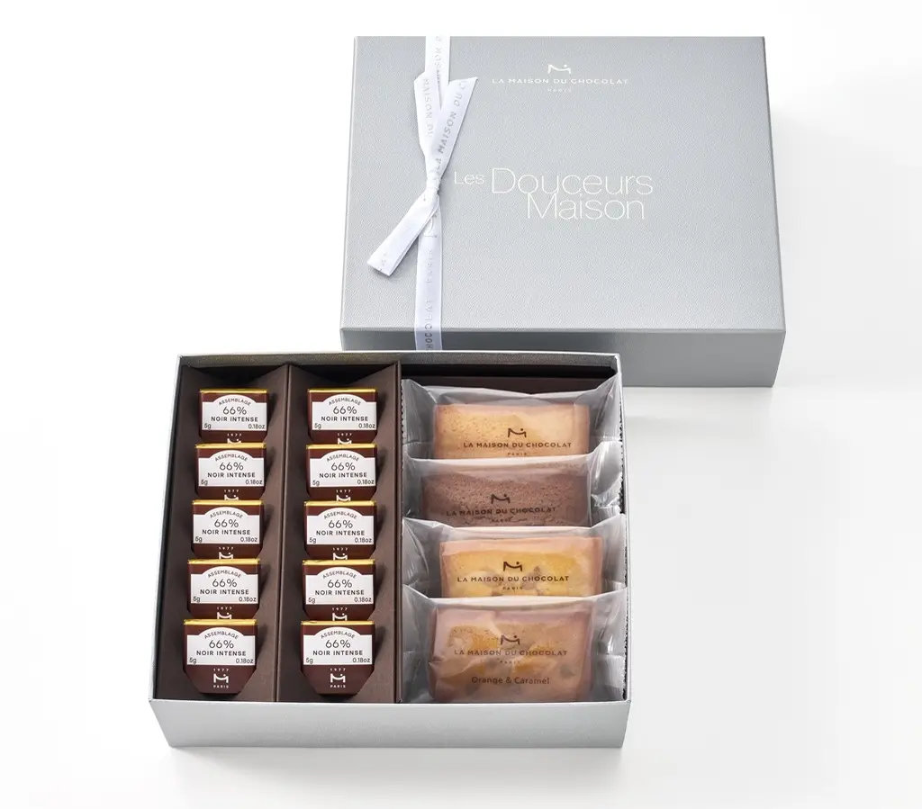 メイン画像:0枚目:La maison du chocolat フィナンシェ & トバゴ 詰合せ