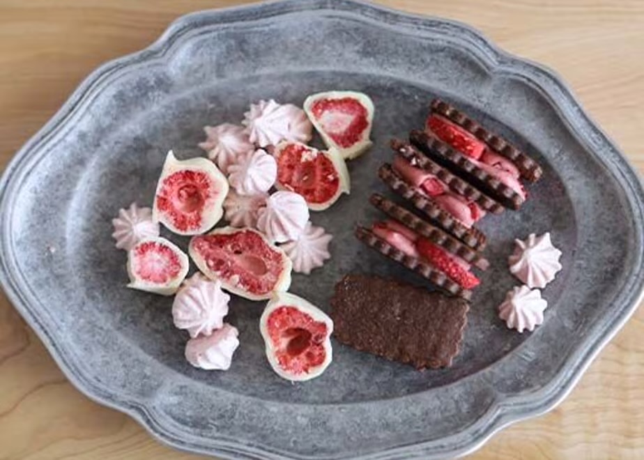 メイン画像:1枚目:mimosa chocolaterie イチゴ缶（小）