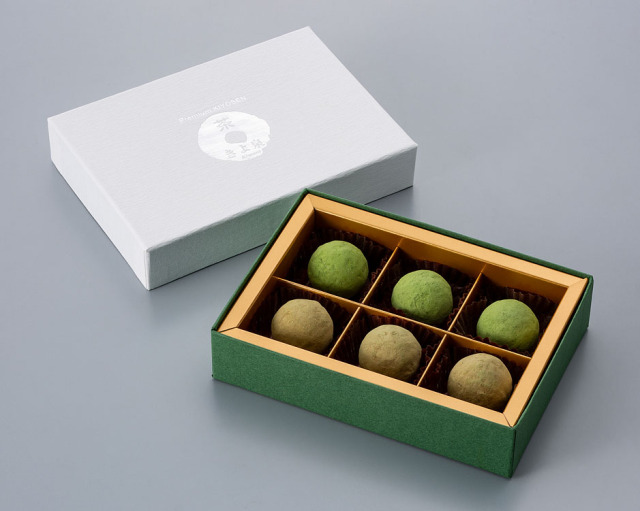 メイン画像:3枚目:きよ泉 1月26日より販売開始 「京都のトリュフチョコレート」6粒 【バレンタイン】 