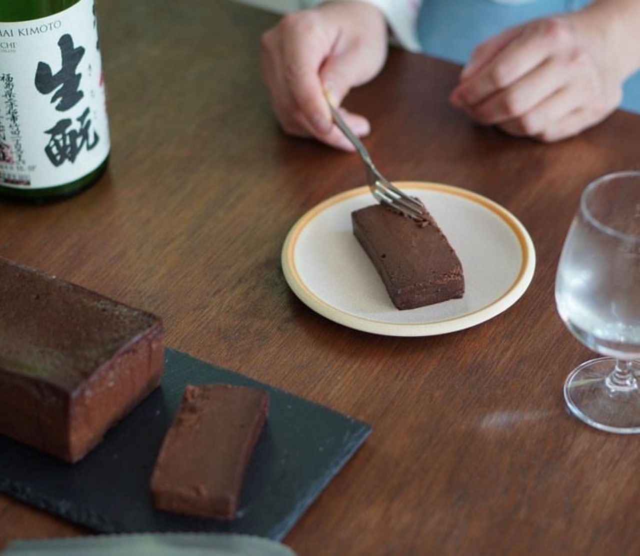 メイン画像:0枚目:純米大吟醸酒粕の濃厚テリーヌショコラ　 チョコレート　