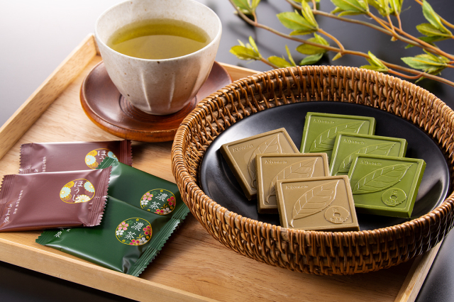 きよ泉 【リニューアル】宇治のチョコレート【抹茶・ほうじ茶】4枚入り×5箱セット 