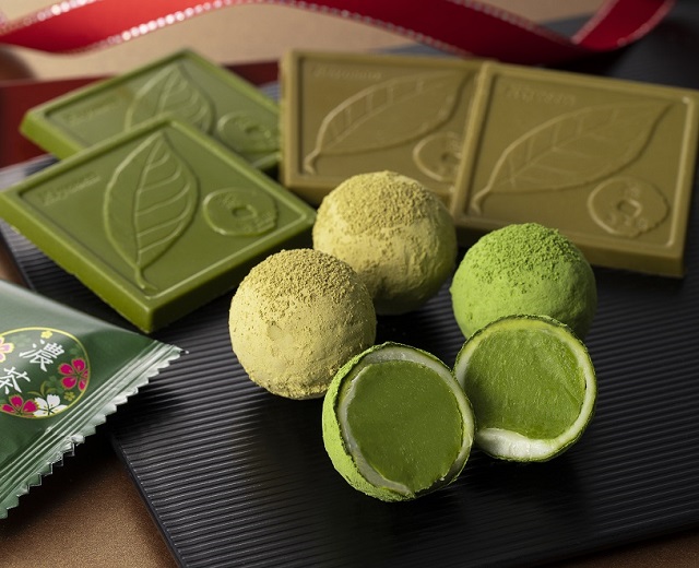 きよ泉 1月26日より販売開始「茶匠のショコラ」トリュフ４粒 チョコレート4枚【バレンタイン】 