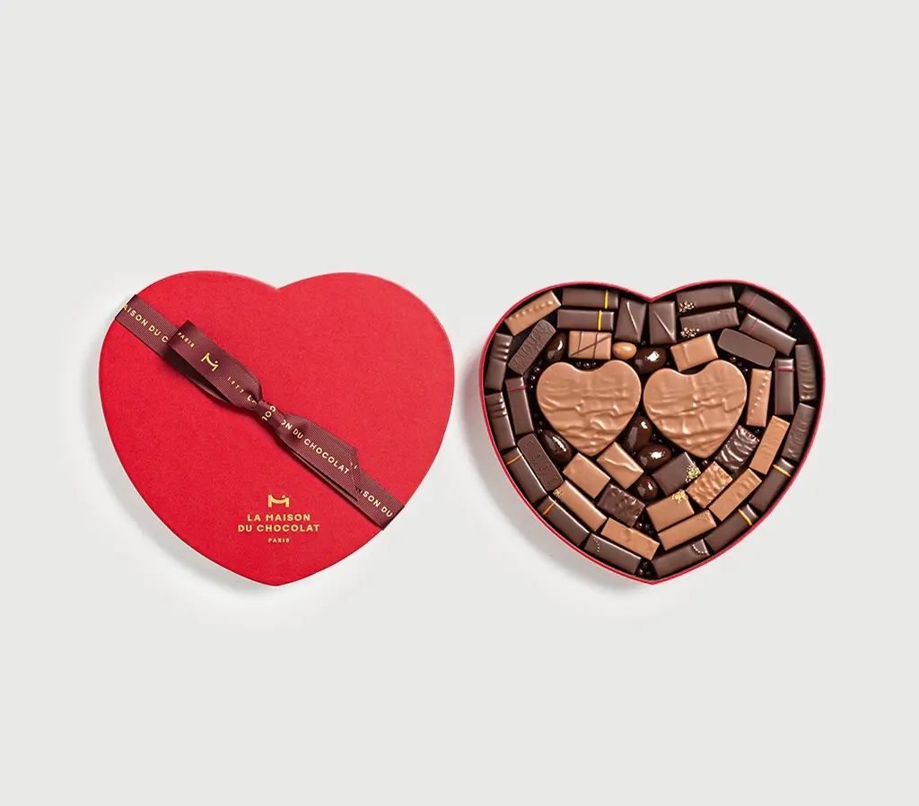 メイン画像:0枚目:La maison du chocolat ハート ギフトボックス S2