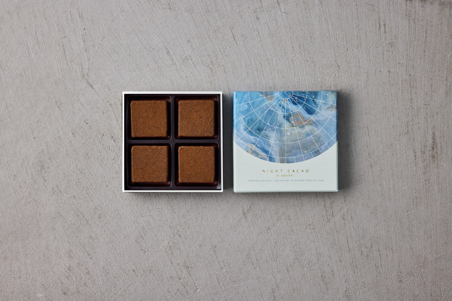 Night Cacao by KOKODii 生チョコレート＜プレーン＞