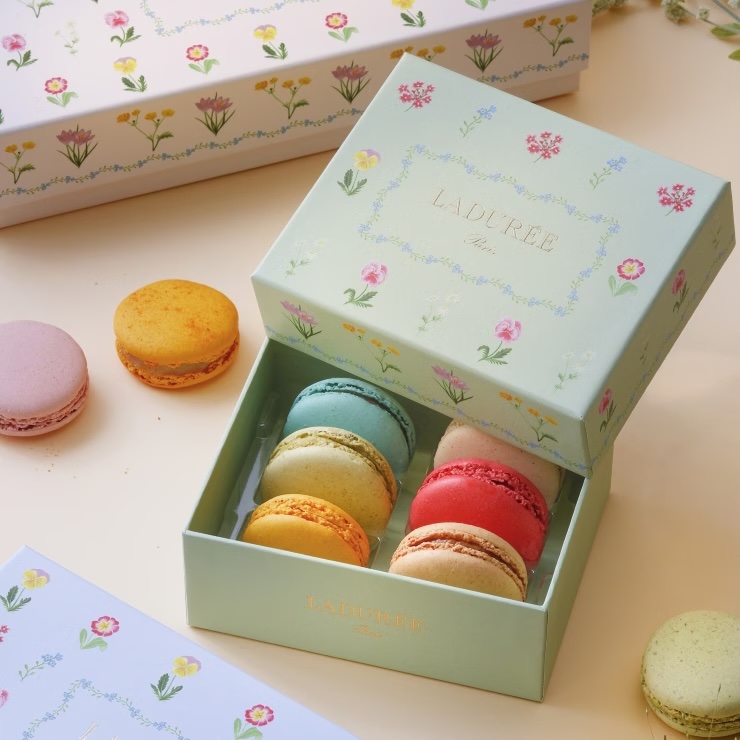 メイン画像:0枚目:【ホワイトデー】ドゥース・フルール マカロン6個入り