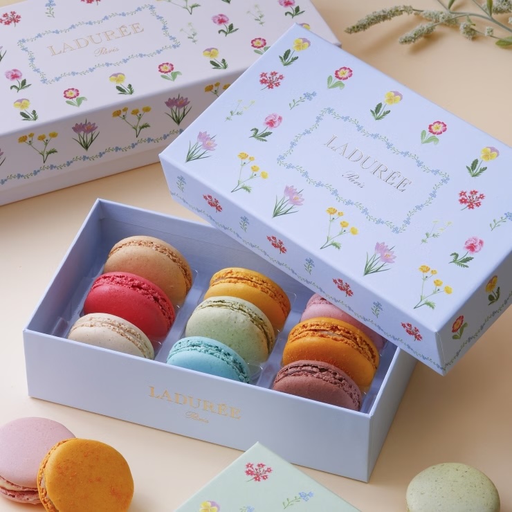 メイン画像:0枚目:【ホワイトデー】ドゥース・フルール マカロン9個入り