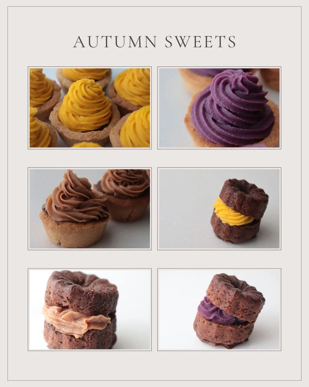 メイン画像:0枚目:Ripple sweets 秋の味覚 6種セット(6個入り)