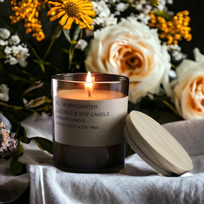 リラックスグッズ 邂逅の香り 癒しのココナッツキャンドル