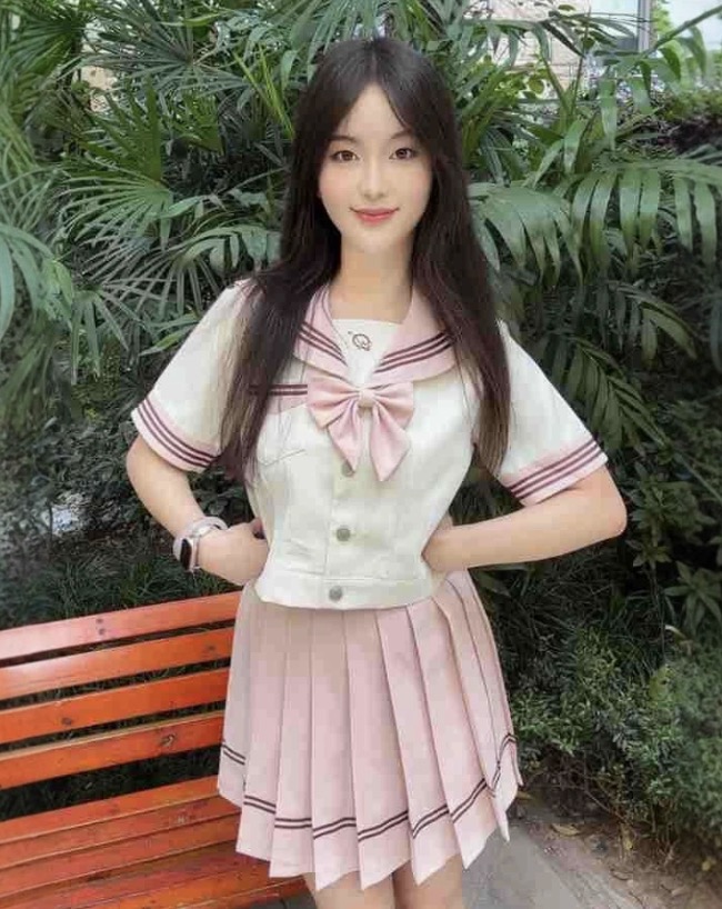 メイン画像:0枚目:制服コスプレ 清楚系セーラー服上下セット
