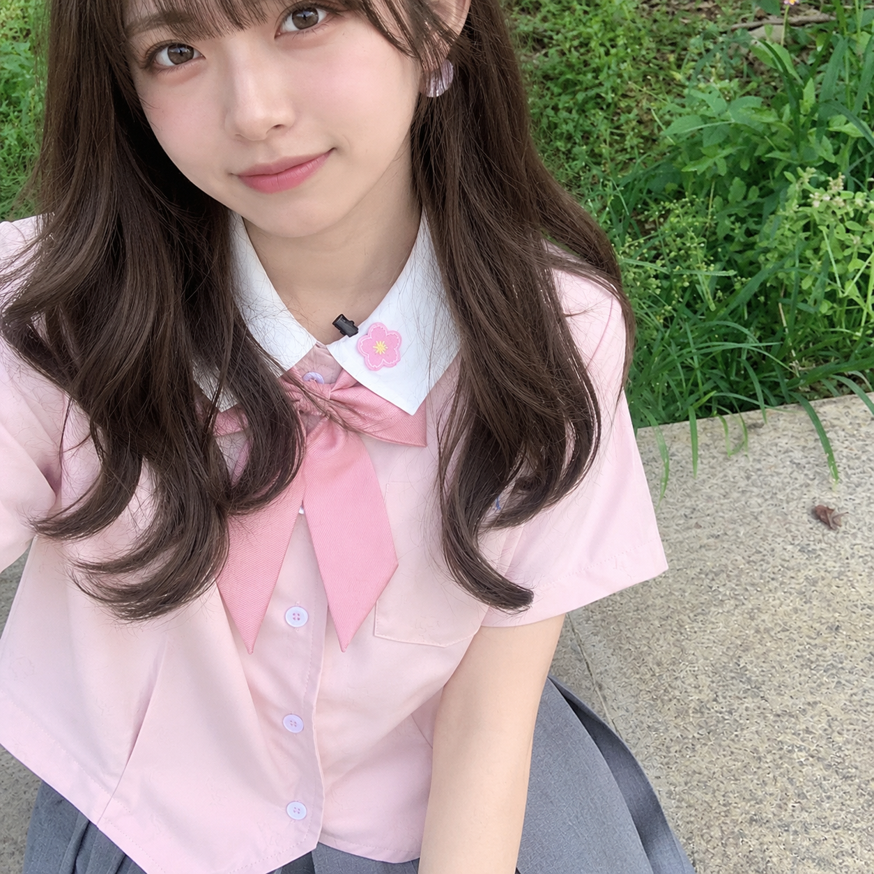 メイン画像:0枚目:制服コスプレ 清楚系半袖ブラウス制服風コスプレ衣装