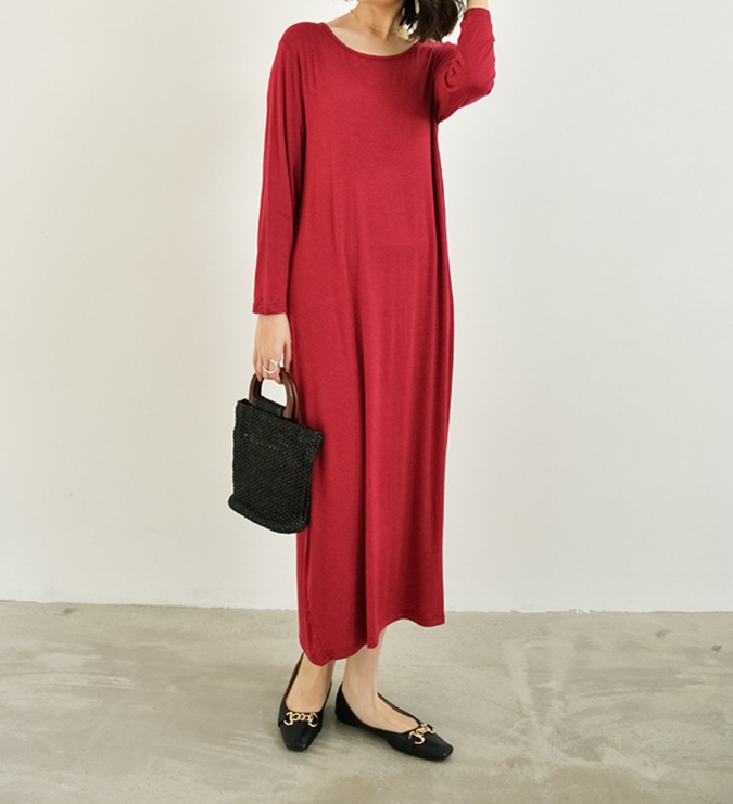 体型カバーワンピースで全身細見え♪選び方の基本とコツ