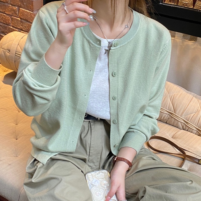 ゆったりシルエット体型カバーカーディガン