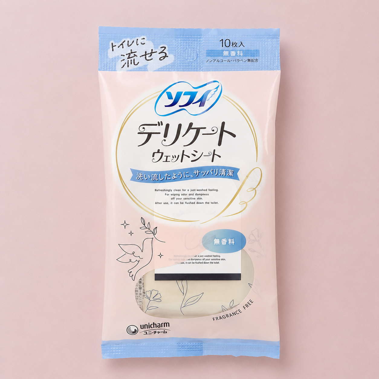 メイン画像:0枚目:ソフィ デリケートウェットシート 無香料 10枚入