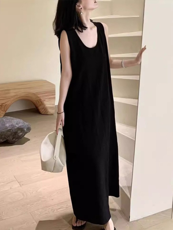 非表示(値段)　オールインワンコーデ ゆったりシルエット 大人リラックスワンピース