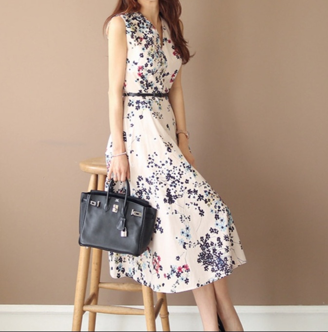 花柄ワンピースで男性ウケ抜群！好印象を与える着こなし方とモテる選び方