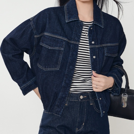 デニムファッション 洗練された大人の万能デニムジャケット