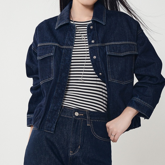 デニムファッション 洗練された大人の万能デニムジャケット