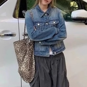 デニムファッション シンプル定番デニムジャケット