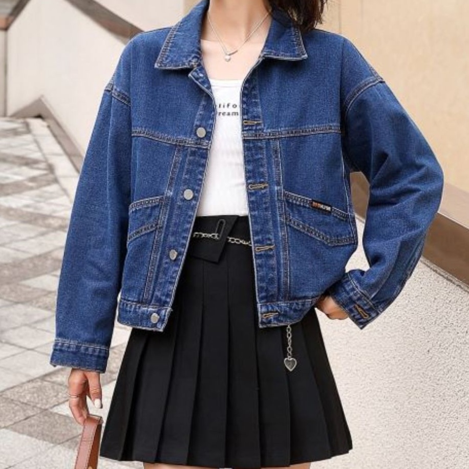 デニムファッション デイリーデニムジャケット