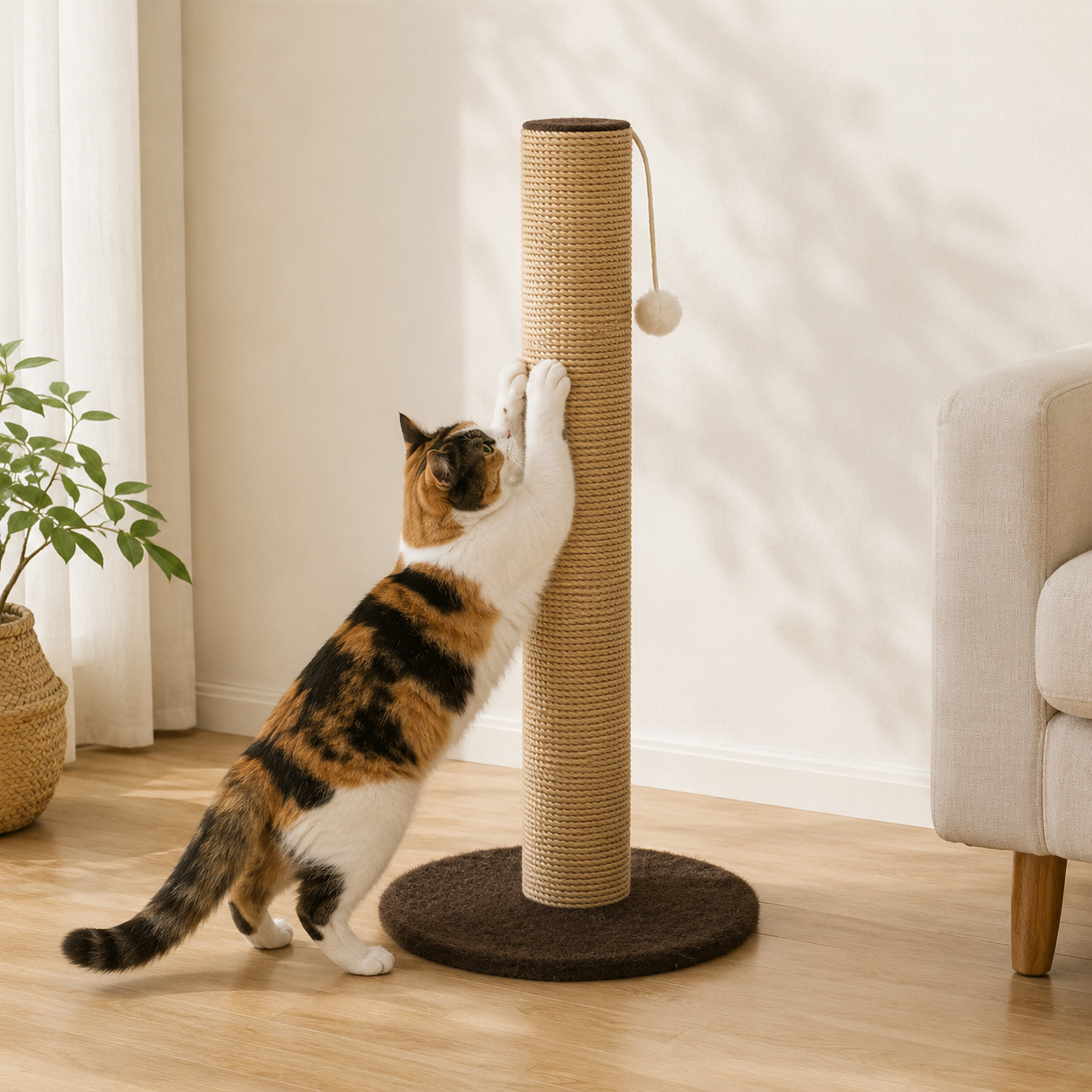 猫の爪とぎロングサイズの選び方|大型猫も満足の快適な長さとは