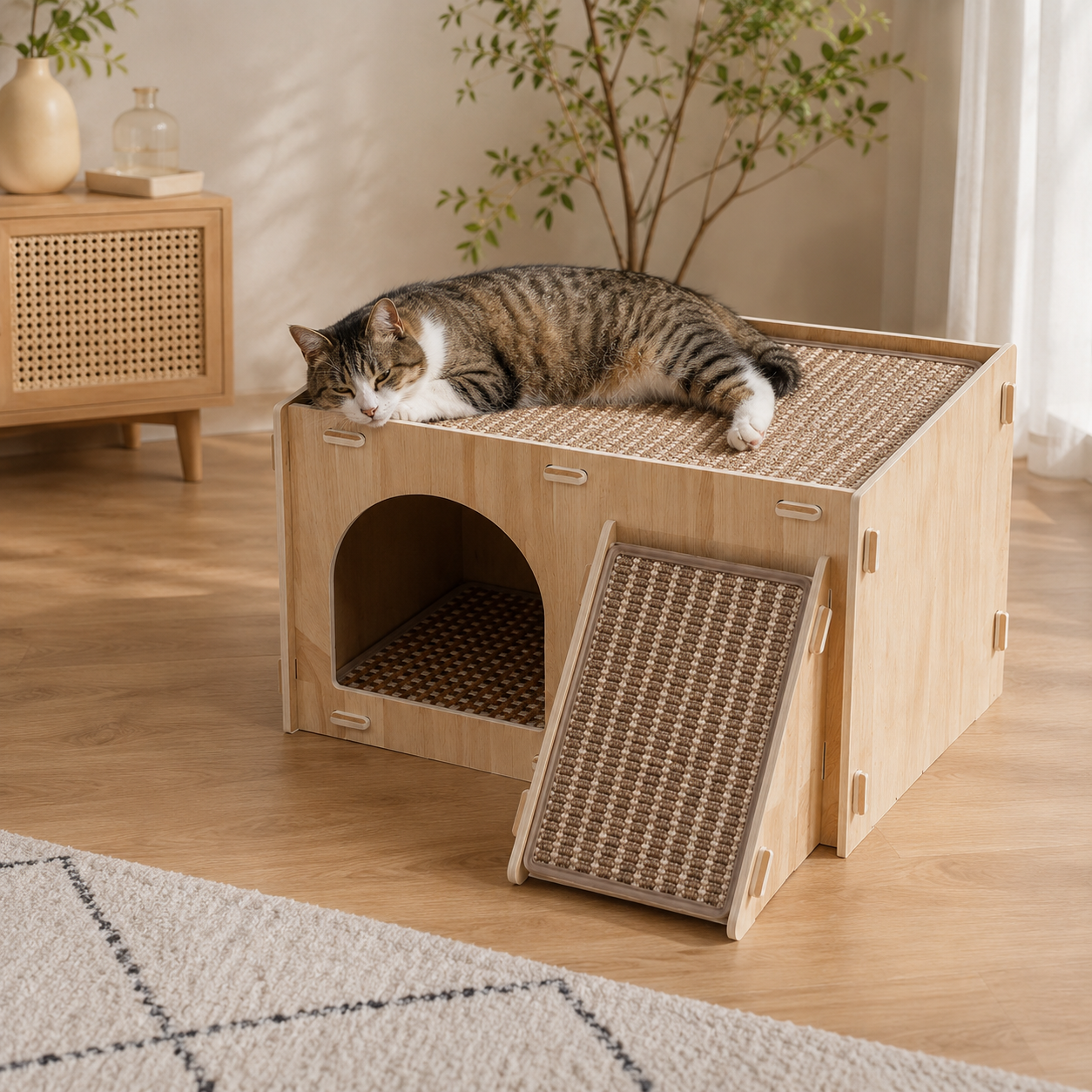 猫の爪とぎワイドサイズの選び方|大型猫も快適に使える人気タイプを解説