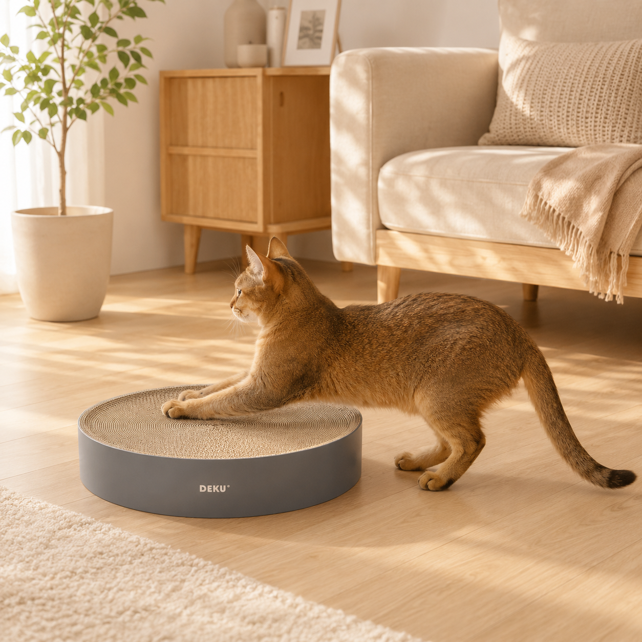 猫の爪とぎを段ボールで作る方法|初心者でも簡単に手作りできるコツを解説