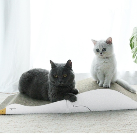 メイン画像:3枚目:猫の爪研ぎ 折りたたみ式猫用爪とぎスクラッチャー