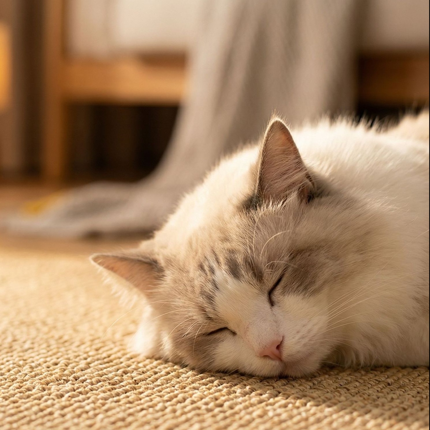 メイン画像:3枚目:猫の爪研ぎ 天然剣麻製猫爪研ぎマット壁掛け型