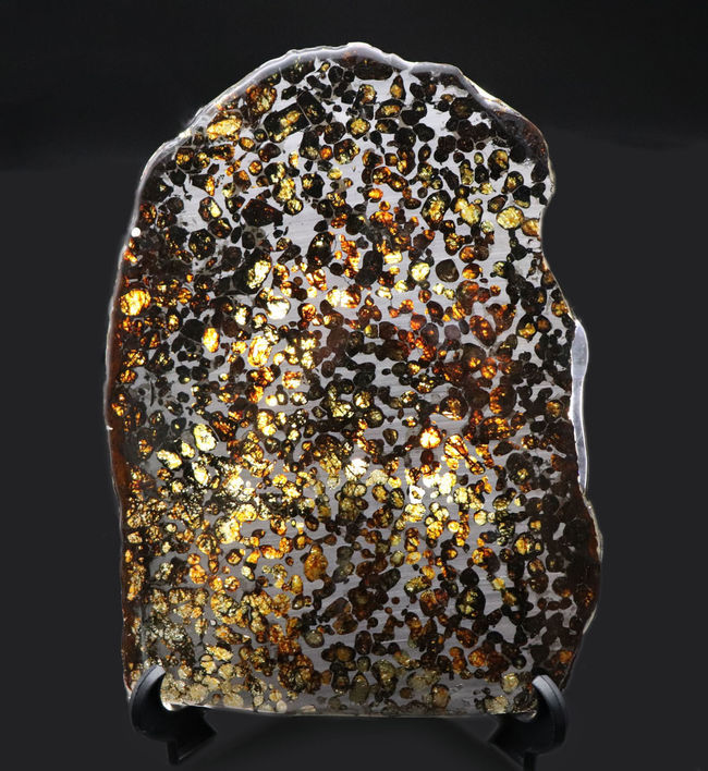 【残り2点】ケニア産パラサイト隕石 ネックレス