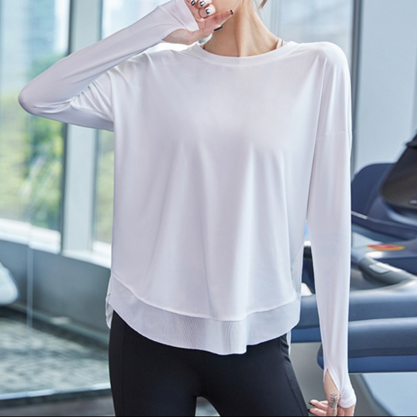 ピラティスウェア 美シルエットスポーツトップス