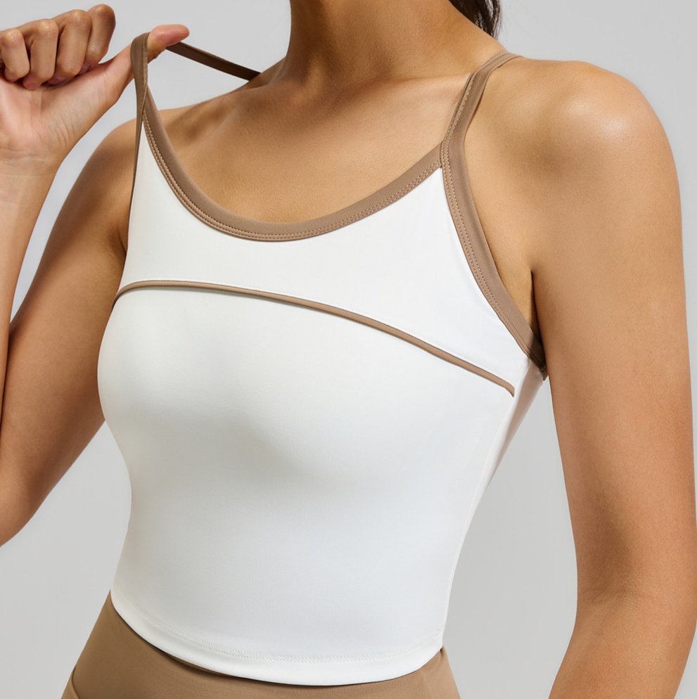 ピラティスウェア シームレスフィット バランスブラトップ