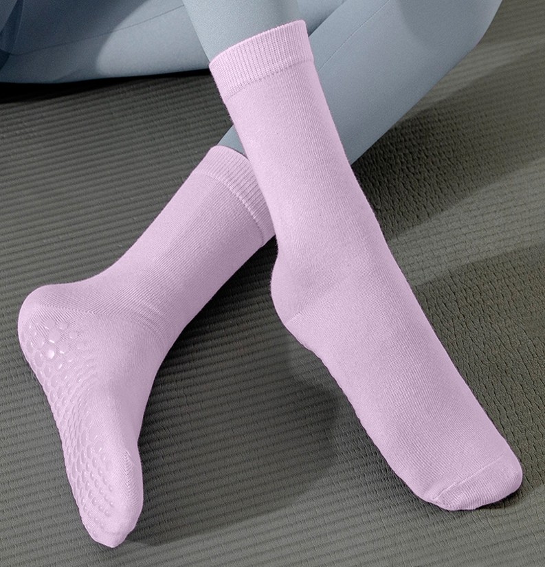 ピラティスウェア 滑り止め付き快適ピラティスソックス