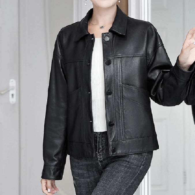 レザージャケット/アウター クラシック調レザージャケット