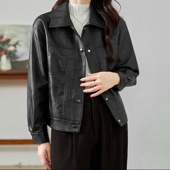 レザージャケット/アウター 上質な革素材のスタイリッシュライダース