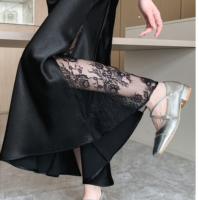 しなやかマーメイドシルエットロングスカート