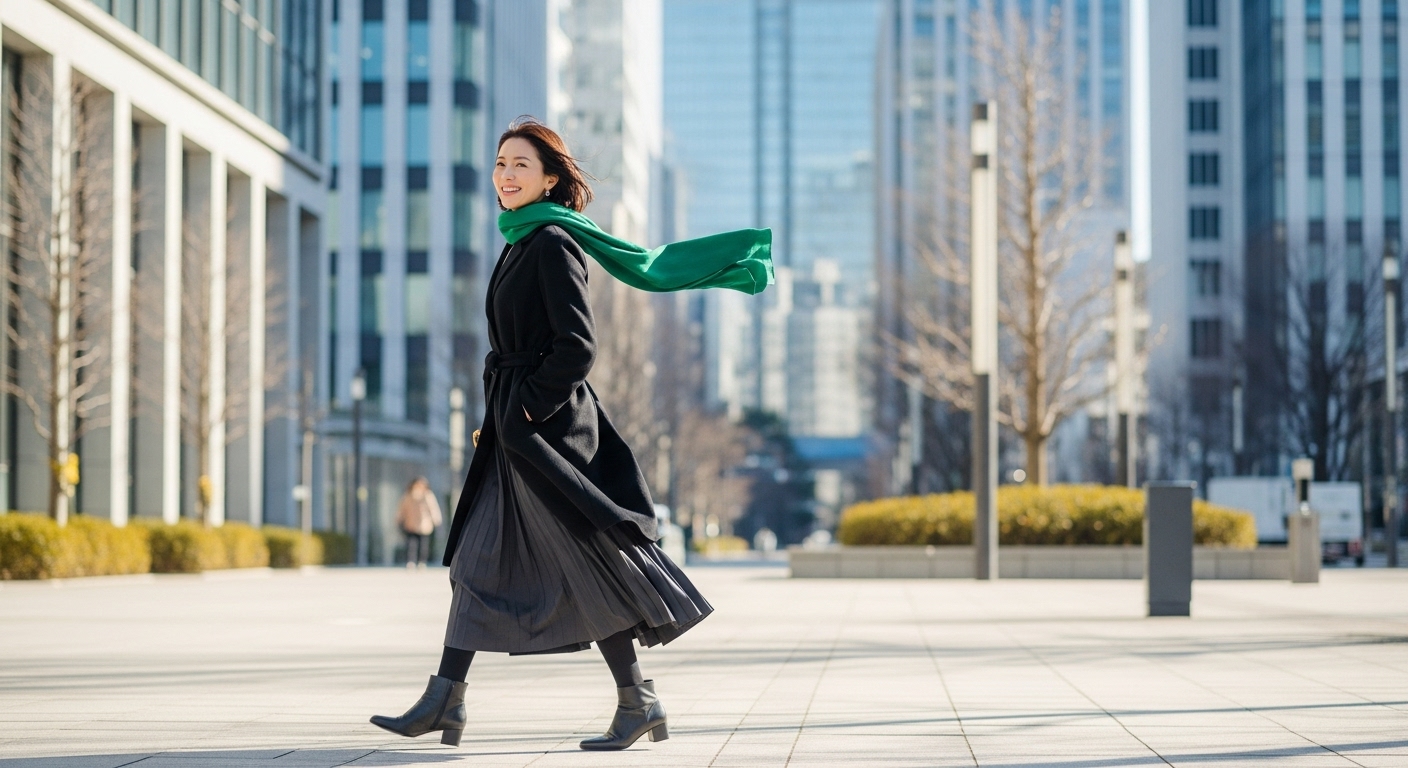 ロングスカート丈80cmは長すぎる？低身長向け着こなしのコツ