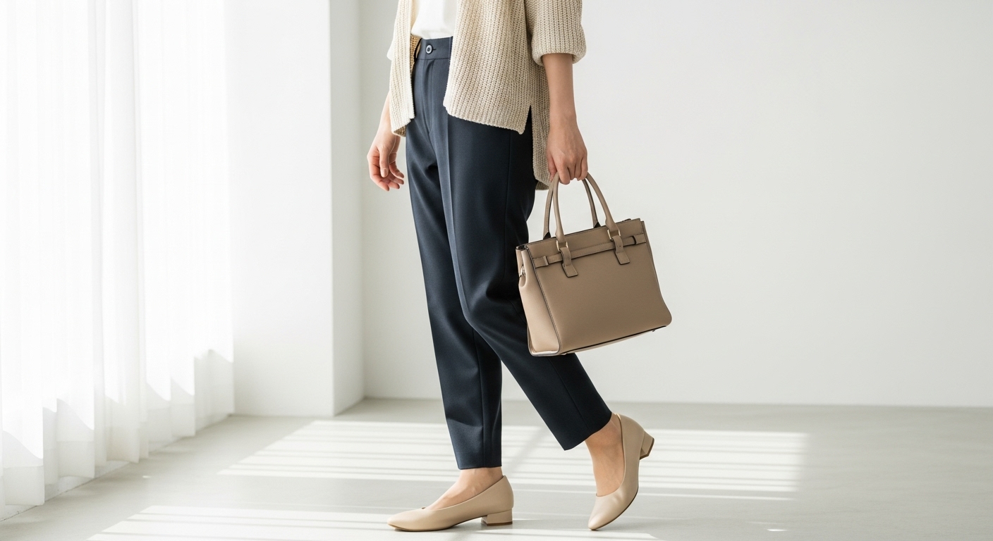 くるぶし丈とは？長さの定義から身長別の着こなしまで徹底解説